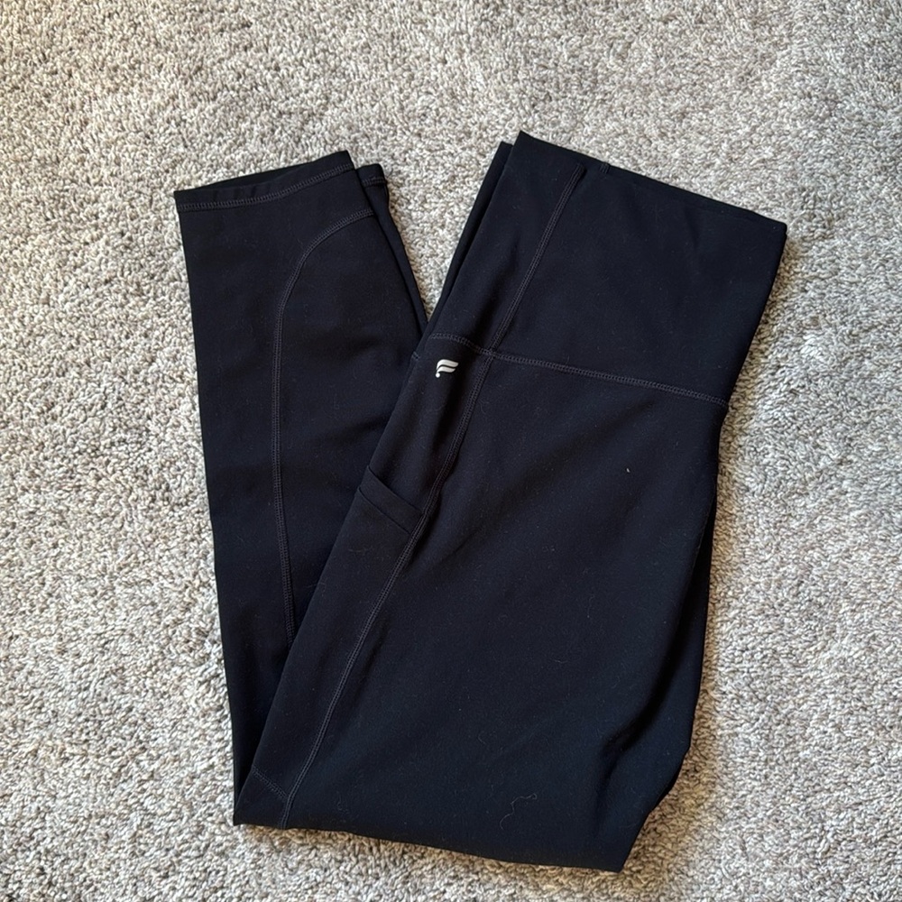 Fabletics Black High-Waist Leggings